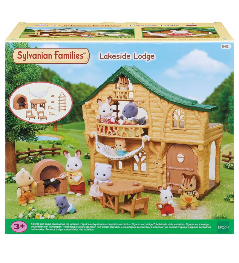 Sylvanian Families - Lakeside Lodge - 5451 - Sylvanian Families - One Size - Puppenhauser Sylvanian Families - Lakeside Lodge - 5451 - Sylvanian Families - One Size - Puppenhauser von Sylvanian Families