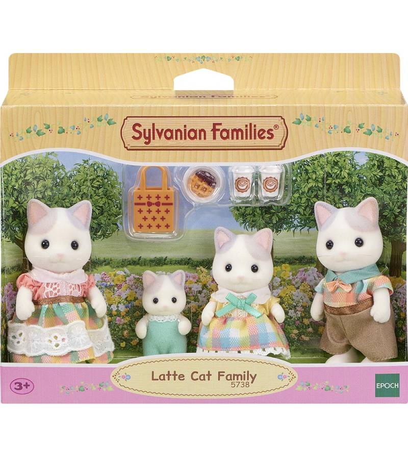 Sylvanian Families - Latte CAT Familie - 5738 - Sylvanian Families - One Size - Spielzeugfiguren Sylvanian Families - Latte CAT Familie - 5738 - Sylvanian Families - One Size - Spielzeugfiguren von Sylvanian Families