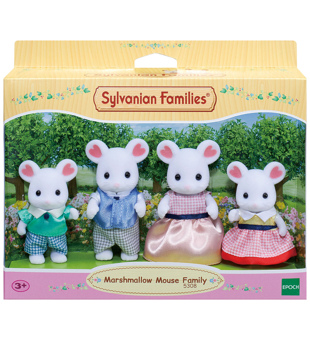 Sylvanian Families - Marshmallow-Mäuse-Familie - 5308 - Sylvanian Families - One Size - Spielzeugfiguren Sylvanian Families - Marshmallow-Mäuse-Familie - 5308 - Sylvanian Families - One Size - Spielzeugfiguren von Sylvanian Families