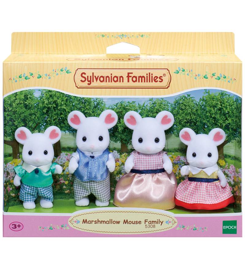Sylvanian Families - Marshmallow-Mäuse-Familie - 5308 - Sylvanian Families - One Size - Spielzeugfiguren Sylvanian Families - Marshmallow-Mäuse-Familie - 5308 - Sylvanian Families - One Size - Spielzeugfiguren von Sylvanian Families