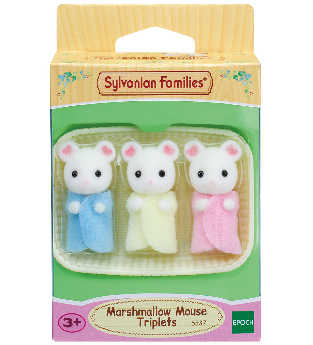 Sylvanian Families - Marshmallow Mouse Triplets - 5337 - Sylvanian Families - One Size - Spielzeugfiguren Sylvanian Families - Marshmallow Mouse Triplets - 5337 - Sylvanian Families - One Size - Spielzeugfiguren von Sylvanian Families