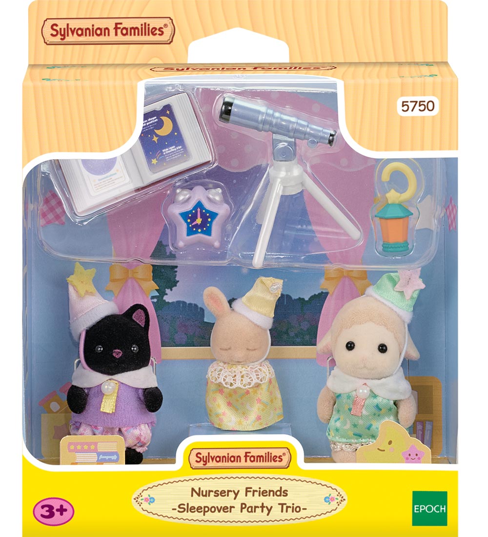 Sylvanian Families - Nursery Friends - Sleepover Party Trio - 57 - Sylvanian Families - One Size - Spielzeugfiguren Sylvanian Families - Nursery Friends - Sleepover Party Trio - 57 - Sylvanian Families - One Size - Spielzeugfiguren von Sylvanian Families