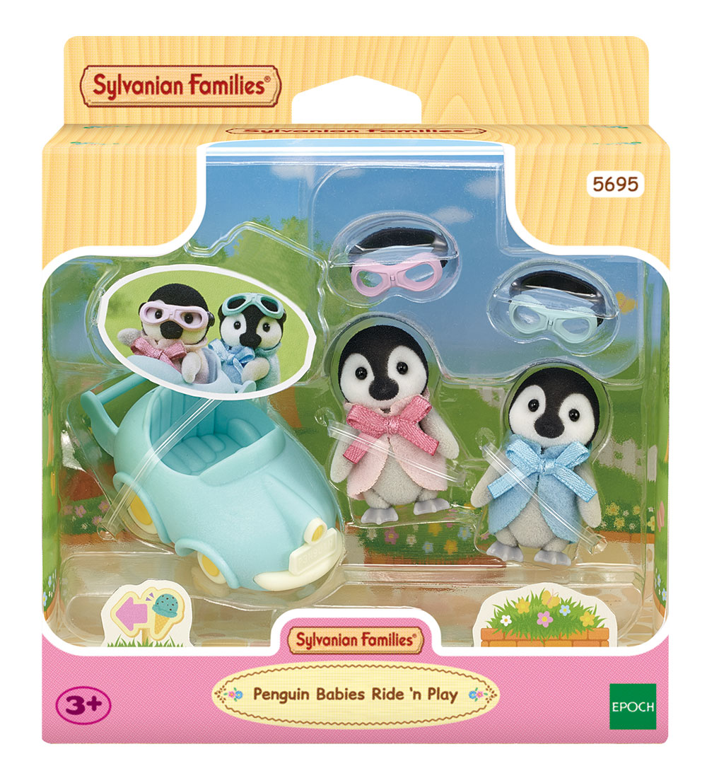 Sylvanian Families - Penguin Babies Ride 'n Play - 5695 - Sylvanian Families - One Size - Spielzeugfiguren Sylvanian Families - Penguin Babies Ride 'n Play - 5695 - Sylvanian Families - One Size - Spielzeugfiguren von Sylvanian Families