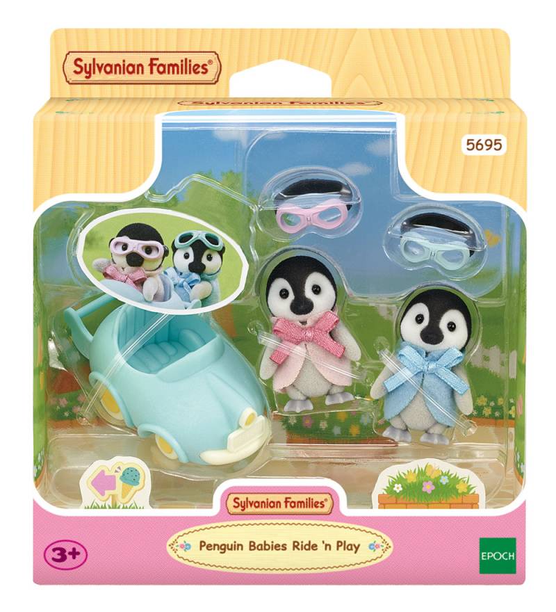 Sylvanian Families - Penguin Babies Ride 'n Play - 5695 - Sylvanian Families - One Size - Spielzeugfiguren Sylvanian Families - Penguin Babies Ride 'n Play - 5695 - Sylvanian Families - One Size - Spielzeugfiguren von Sylvanian Families