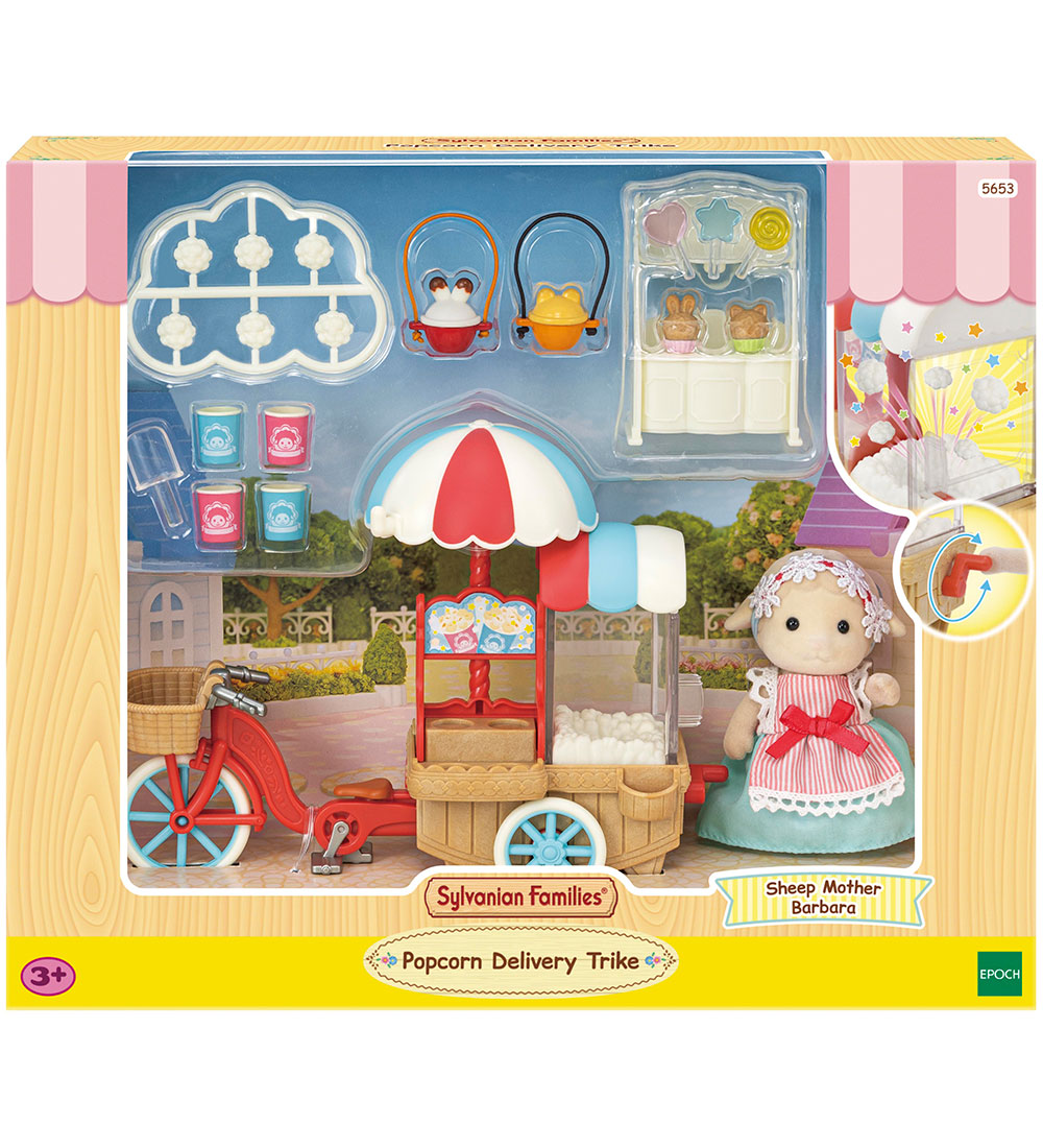 Sylvanian Families - Popcorn Lieferung Trike - 5653 - Sylvanian Families - One Size - Puppenzubehör Sylvanian Families - Popcorn Lieferung Trike - 5653 - Sylvanian Families - One Size - Puppenzubehör von Sylvanian Families