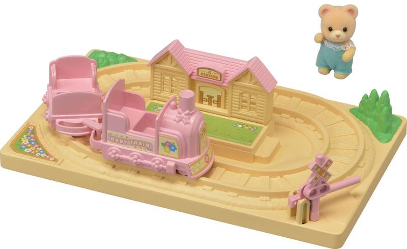 Sylvanian Families Puppenhausmöbel Tuff-Tuff-Eisenbahn von Sylvanian Families