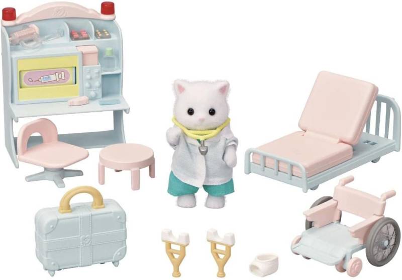 Sylvanian Families Puppenhauszubehör mit Doktorfigur von Sylvanian Families