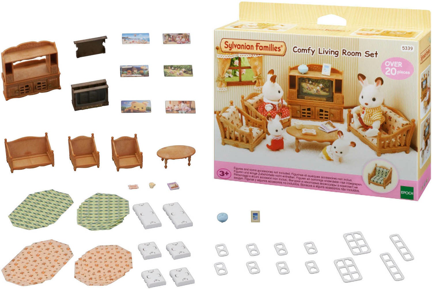 Sylvanian Families Puppenhauszubehör Wohnzimmer Sylvanian Families Puppenhauszubehör Wohnzimmer von Sylvanian Families