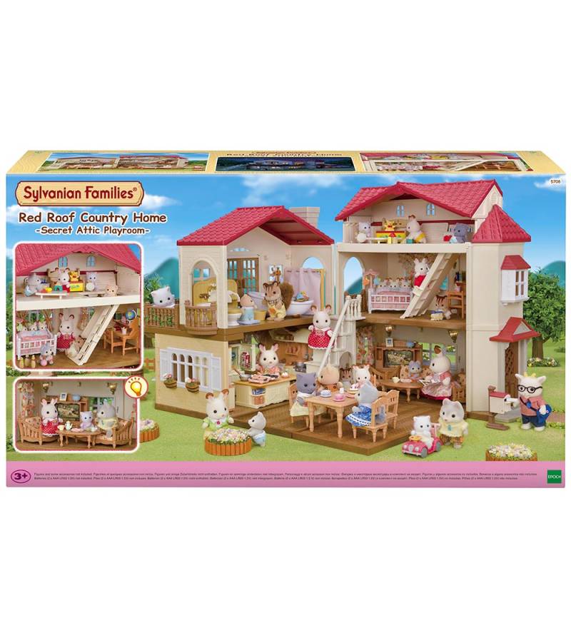 Sylvanian Families - Red Roof Country Home - Geheimnis bei... - - Sylvanian Families - One Size - Puppenhauser Sylvanian Families - Red Roof Country Home - Geheimnis bei... - - Sylvanian Families - One Size - Puppenhauser von Sylvanian Families