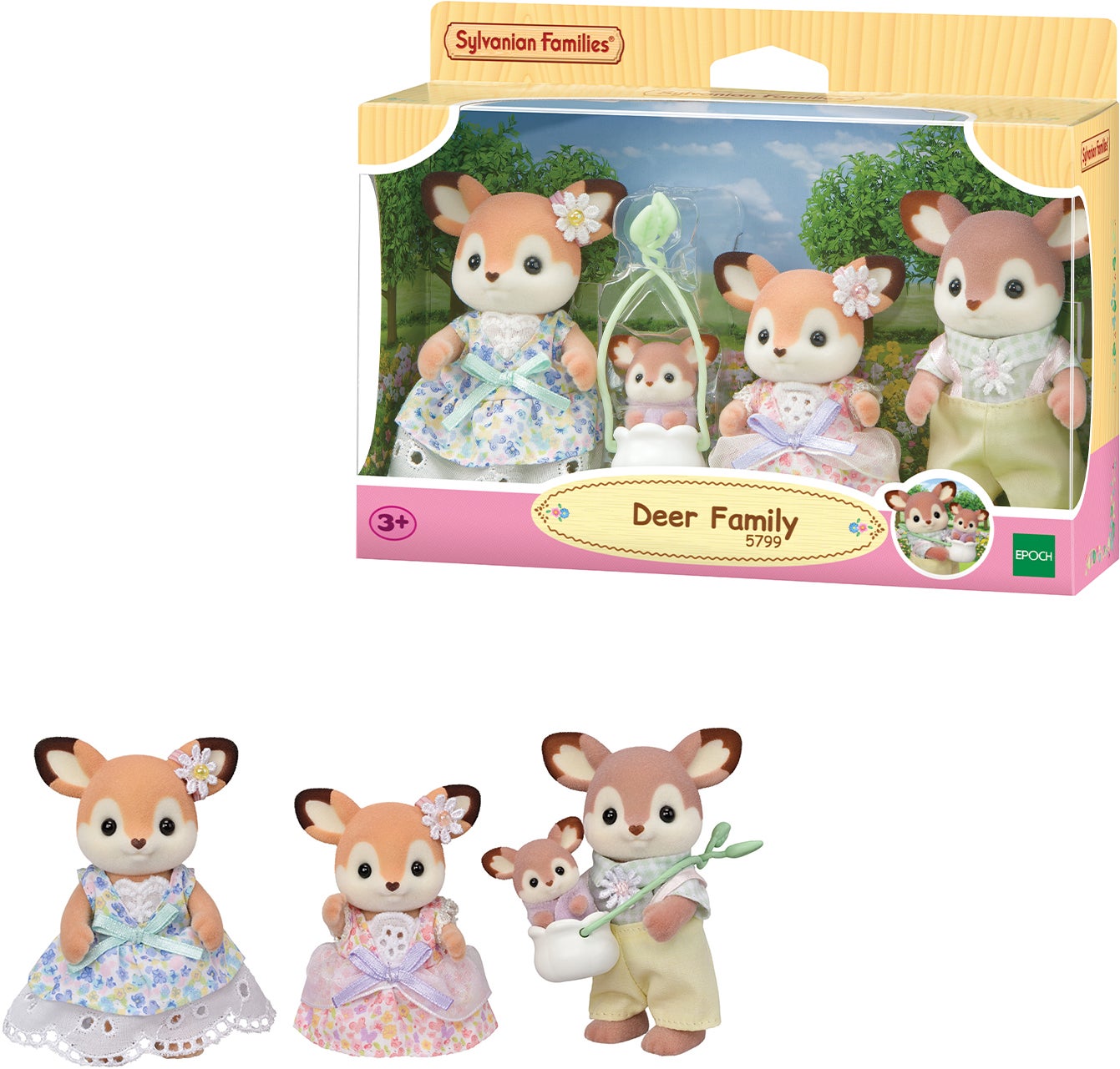 Sylvanian Families Figurenset Familie Hirsch Sylvanian Families Figurenset Familie Hirsch von Sylvanian Families