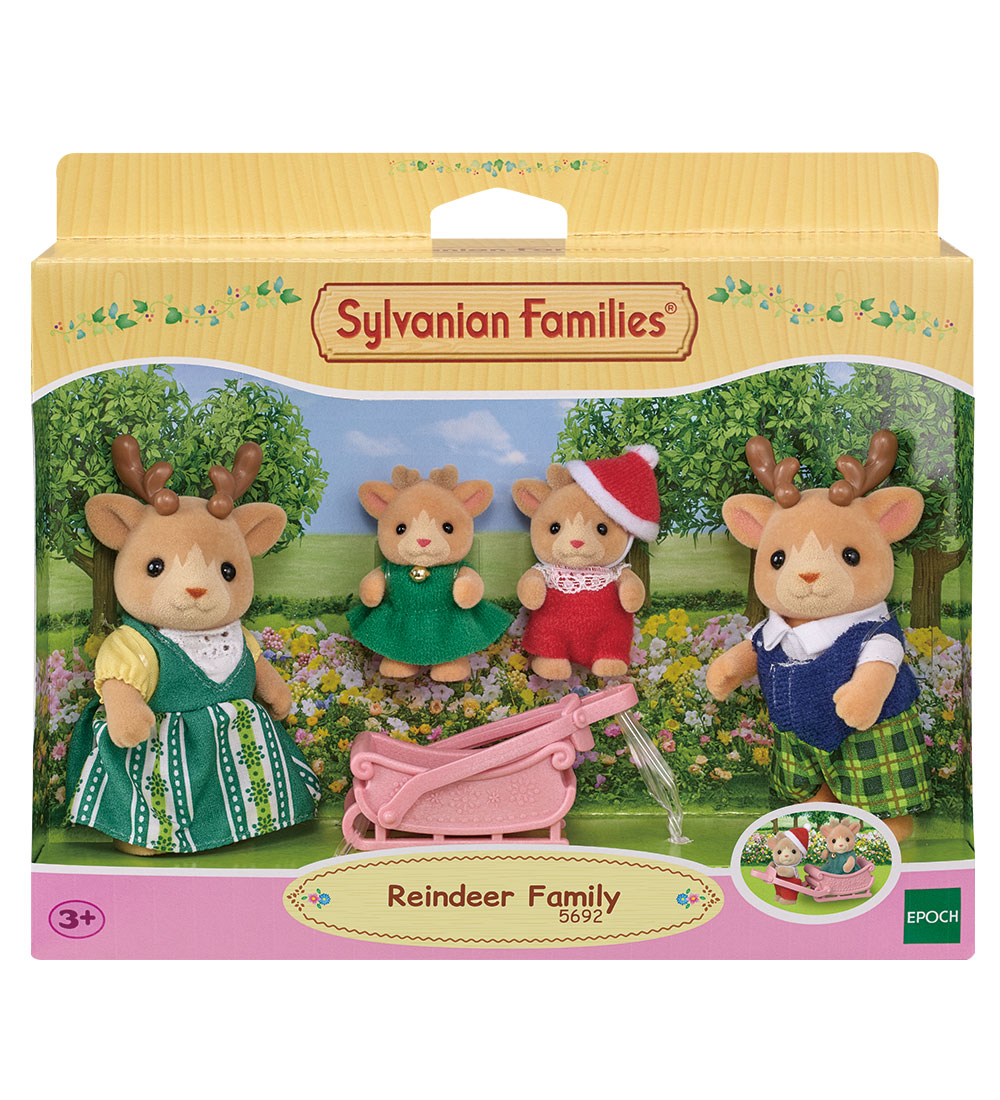 Sylvanian Families - Reindeer Family - 5692 - Sylvanian Families - One Size - Spielzeugfiguren von Sylvanian Families
