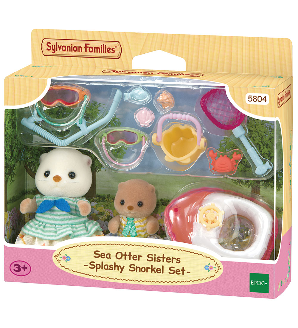 Sylvanian Families - Sea Otter Sisters Splashy Schnorchel - 5804 - Sylvanian Families - One Size - Spielzeugfiguren Sylvanian Families - Sea Otter Sisters Splashy Schnorchel - 5804 - Sylvanian Families - One Size - Spielzeugfiguren von Sylvanian Families