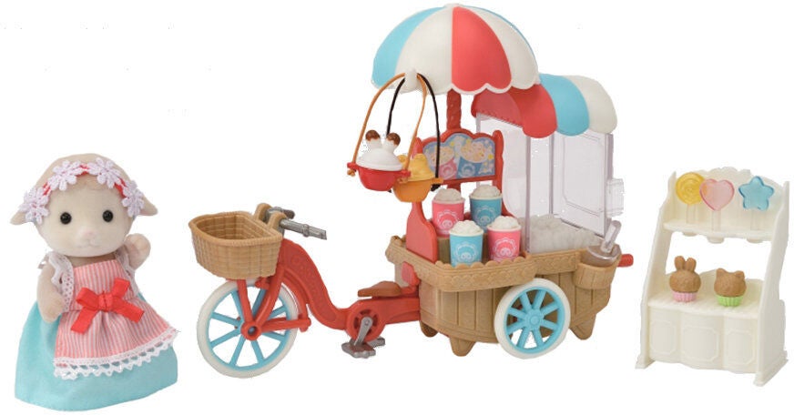 Sylvanian Families Spielset mit Figur Popcorn-Stand von Sylvanian Families