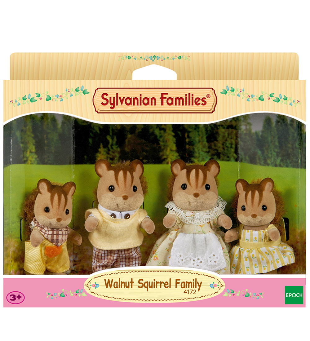 Sylvanian Families - Walnuss-Eichhörnchenfamilie - 4172 - Sylvanian Families - One Size - Spielzeugfiguren Sylvanian Families - Walnuss-Eichhörnchenfamilie - 4172 - Sylvanian Families - One Size - Spielzeugfiguren von Sylvanian Families