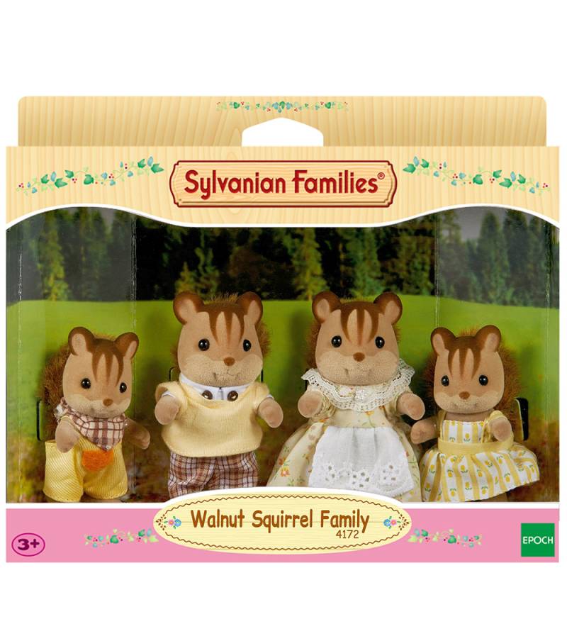 Sylvanian Families - Walnuss-Eichhörnchenfamilie - 4172 - Sylvanian Families - One Size - Spielzeugfiguren Sylvanian Families - Walnuss-Eichhörnchenfamilie - 4172 - Sylvanian Families - One Size - Spielzeugfiguren von Sylvanian Families
