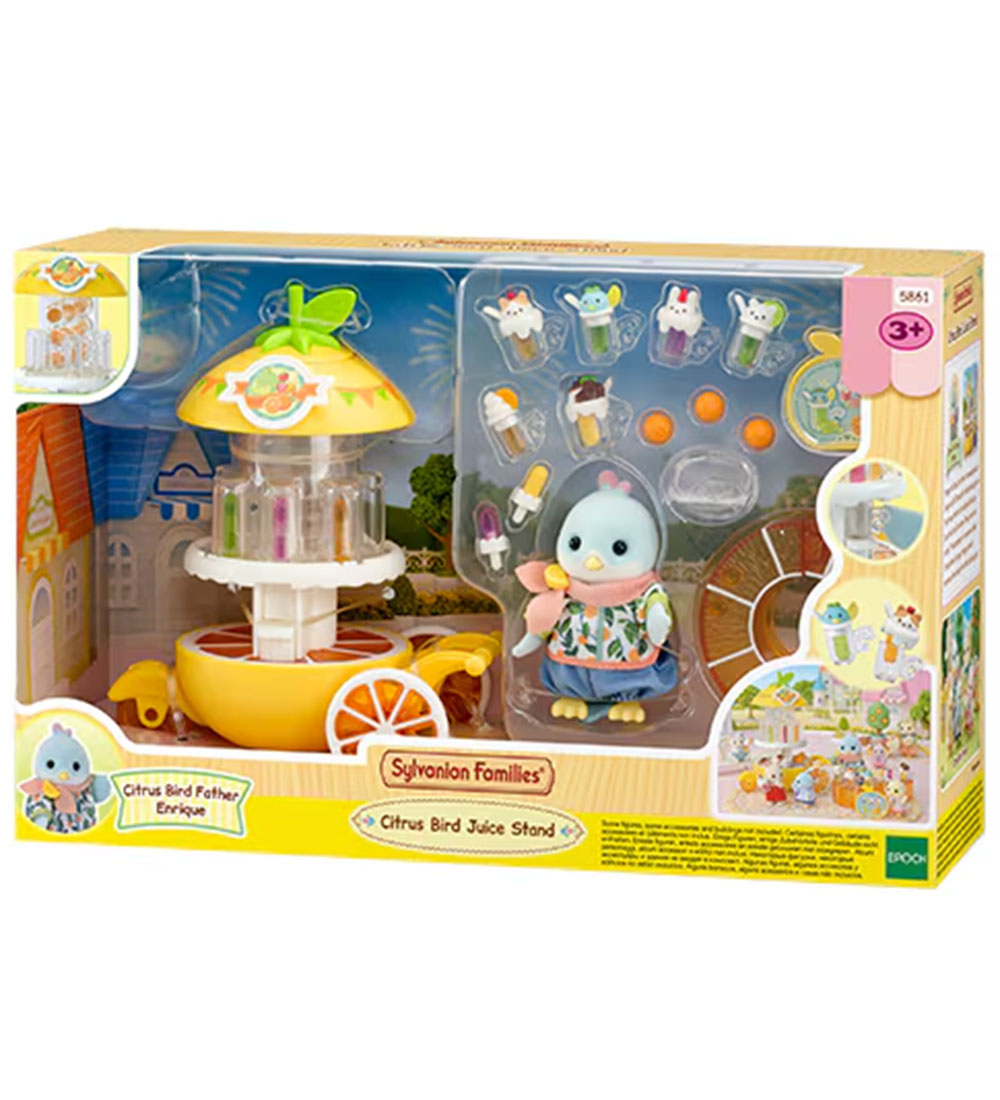 Sylvanian Families - Zitrusfrüchte Bird Saftstand - 5861 - Sylvanian Families - One Size - Spielzeugfiguren Sylvanian Families - Zitrusfrüchte Bird Saftstand - 5861 - Sylvanian Families - One Size - Spielzeugfiguren von Sylvanian Families