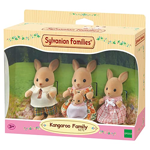 Sylvanian Families 5272 Känguru Familie - Figuren für Puppenhaus Mehrfarbig Norme von Sylvanian Families