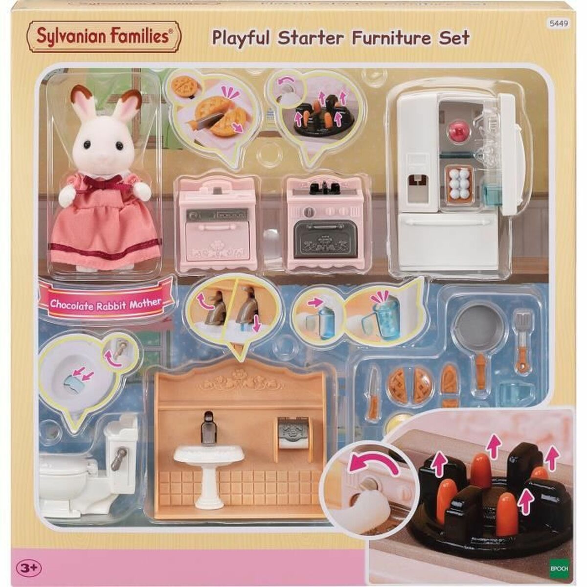 Zubehör für Puppenhaus Sylvanian Families 5449 Zubehör für Puppenhaus Sylvanian Families 5449 von Sylvanian Families