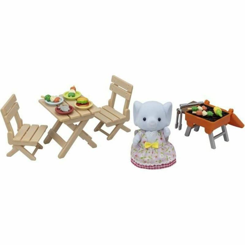Zubehör für Puppenhaus Sylvanian Families The Elephant Girl and Her Picnic Set von Sylvanian Families