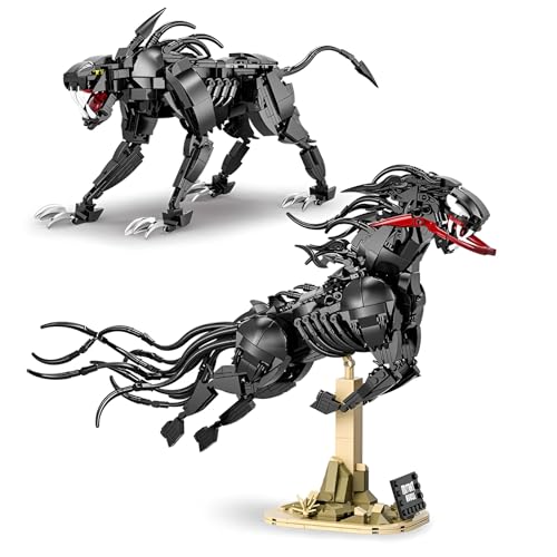2 IN 1 Außerirdische Monster Bausteine Bausatz, 998PCS Mutant Pferd Hund Action Figuren Klemmbausteine mit Stützsockel, fiktives Modell Spielzeug, Horror-Geschenk für Erwachsene und Jugendliche 2 IN 1 Außerirdische Monster Bausteine Bausatz, 998PCS Mutant Pferd Hund Action Figuren Klemmbausteine mit Stützsockel, fiktives Modell Spielzeug, Horror-Geschenk für Erwachsene und Jugendliche von SymGrpu