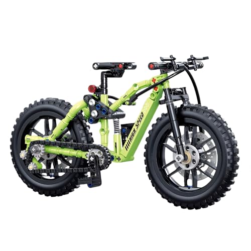 SymGrpu Hochgeschwindigkeits Mountainbike Bausteine Bausatz, 244 Stück Techinik Fahrrad-Klemmbausteine, Fahrrad Modell Geschenk Spielzeug für Erwachsene, Home Office Dekoration SymGrpu Hochgeschwindigkeits Mountainbike Bausteine Bausatz, 244 Stück Techinik Fahrrad-Klemmbausteine, Fahrrad Modell Geschenk Spielzeug für Erwachsene, Home Office Dekoration von SymGrpu