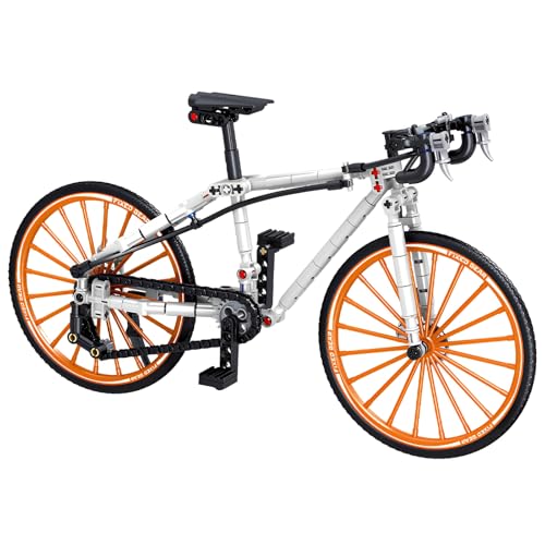 Technic Straßenfahrrad Fahrrad Klemmbausteine Bausatz, 244 PCS Fahrrad Bausteine mit Ständer, STEM Display Modell Fahrrad Geschenk Spielzeug für Jungen und Mädchen Erwachsene Technic Straßenfahrrad Fahrrad Klemmbausteine Bausatz, 244 PCS Fahrrad Bausteine mit Ständer, STEM Display Modell Fahrrad Geschenk Spielzeug für Jungen und Mädchen Erwachsene von SymGrpu