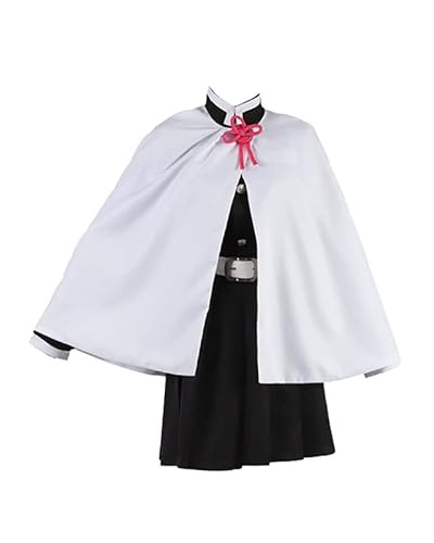 Syqiya Anime Kanao Tsuyuri Outfit Cosplay Kostüm Weiß 140cm (Chest 79-81cm) von Syqiya