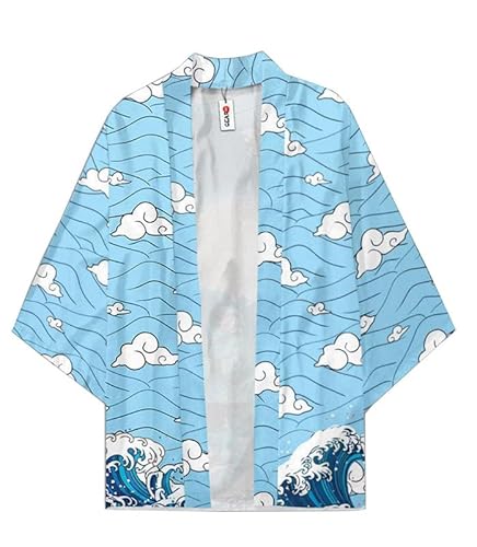 Syqiya Unisex Kimetsu no Yaiba Sakonji Urokodaki Kimono Cosplay Kostüm Umhang Mantel Strickjacke Color-4 Herren Damen XXL Syqiya Unisex Kimetsu no Yaiba Sakonji Urokodaki Kimono Cosplay Kostüm Umhang Mantel Strickjacke Color-4 Herren Damen XXL von Syqiya
