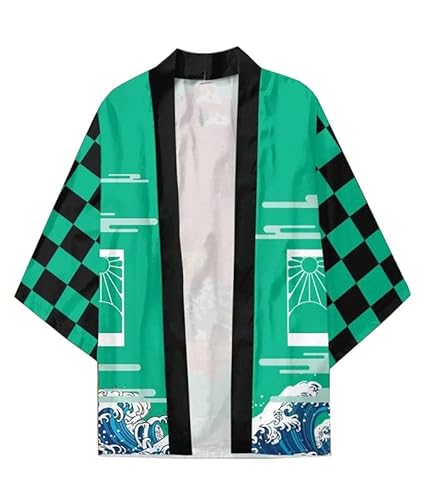 Unisex Sabito Kimono Cosplay Kostüm Umhang Mantel Strickjacke Color-5 Herren Damen L Unisex Sabito Kimono Cosplay Kostüm Umhang Mantel Strickjacke Color-5 Herren Damen L von Syqiya