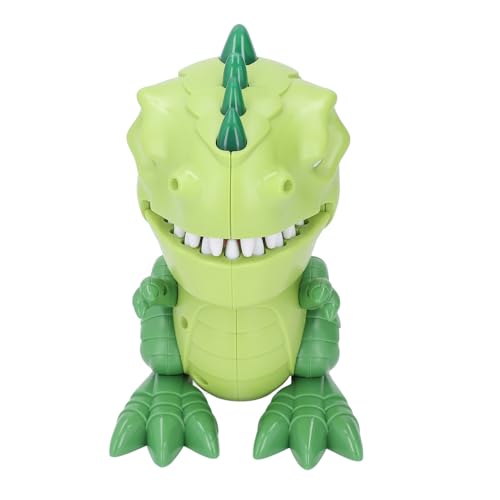 Dinosaurier -Zähnespielspielzeug, Lustiges Bissiges Fingerspiel für mit Lichtern und Klängen, Ideal Als Familienbindung (Grün) von Syrisora