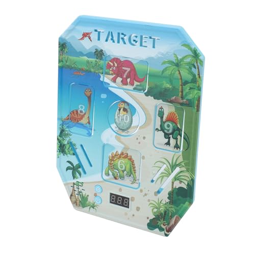 Elektronisches Zielspiel Automatic Rebound Rebound Electronic Scoring Target Toy Kinderspiele, Soundeffekte, Mehrere Modi mit Einfacher Verwendung, für Innen- und Außenbereiche von Syrisora