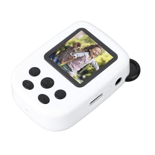 Syrisora ​​1,4-Zoll-IPS-Bildschirm 12 MP 1080P HD Kinder-Digitalkamera in Cartoon-Form mit MP3-Funktion, für den Innen- und Außenbereich, Ideale Digitale Videokamera für von Syrisora