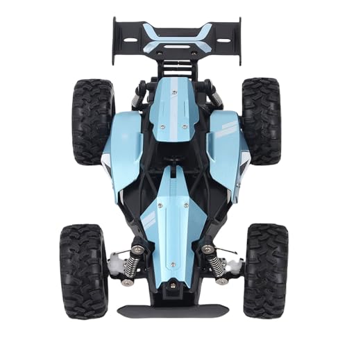 Syrisora 2,4G Fernbedienung Hochgeschwindigkeit RC -Driftauto, Wiederaufladbare Batterie, Lustiges Rennspielzeug mit Fernbedienung für Outdoor -Abenteuer (Blau) von Syrisora
