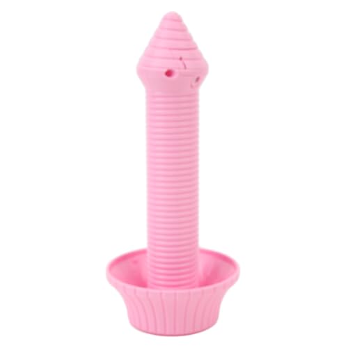 Syrisora 3D-gedrucktes Einziehbares Spiralschwert, Einziehbares Spiralschwert-Spielzeug, DIY 3D-Druck-Spiralschwert-Spielzeug, Handgefertigtes Einziehbares Kreationsspielzeug (Rosa) von Syrisora