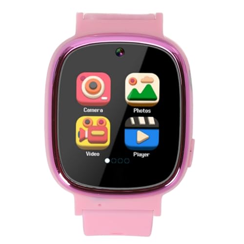 Syrisora ​​Kinder-Smartwatch, 24 Spiele, Kamera, Musik, Alarm, Taschenlampe, Video, Unterhaltsame, Lehrreiche HD-Touchscreen-Smartwatch für Jungen und Mädchen (Lila) von Syrisora