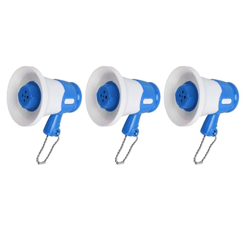 Syrisora Mini Megaphone Spielzeug, Lustige Musiklautsprecher Keychain mit Eingebauten Liedern, Rollenspiele Tun, Als Spiele -Spiele -Requisite für, Leicht zu Tragen und zu Spielen mit von Syrisora