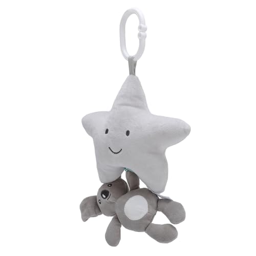 Syrisora Plüschbabyrasseln Spielzeug, EIN Kind Hängendes Rasselspielzeug, Cartoon Tierdesign, Pull -Glockenmechanismus, Sicheres Plüschmaterial, Kinderbett, Türgriff, Musikbox für Baby Syrisora Plüschbabyrasseln Spielzeug, EIN Kind Hängendes Rasselspielzeug, Cartoon Tierdesign, Pull -Glockenmechanismus, Sicheres Plüschmaterial, Kinderbett, Türgriff, Musikbox für Baby von Syrisora