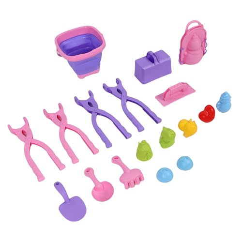 Syrisora Sandspielzeug Set für Kleinkinder, Graben Schaufelwerkzeug, Faltbarer Bucket Beach Set -Spielzeug für, Plastikmaterial, Spielen Im Freien, Strandgartenpool Syrisora Sandspielzeug Set für Kleinkinder, Graben Schaufelwerkzeug, Faltbarer Bucket Beach Set -Spielzeug für, Plastikmaterial, Spielen Im Freien, Strandgartenpool von Syrisora