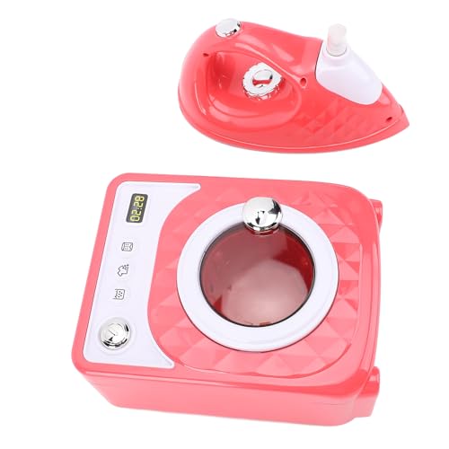 Waschmaschine Playset Waschset, Waschmaschine und Eisen -Spielset für Kinder, Pädagogische Rollenspielspielzeug, Leuchtende Farben und Interaktives Spiel Waschmaschine Playset Waschset, Waschmaschine und Eisen -Spielset für Kinder, Pädagogische Rollenspielspielzeug, Leuchtende Farben und Interaktives Spiel von Syrisora
