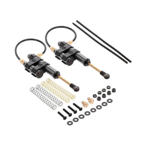 2pcs 100 -mm -Unterdruckschockdämpfer mit internem Federöldämpfer, kompatibel mit 110 -Skala -RC -Autos, ähnlich wie bei Wraith -Upgrade -Teilen(Light Grey) von Sywchrf