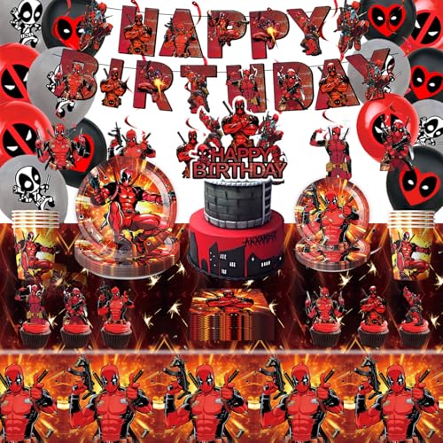 101pcs Birthday Decoration, Party Tableware Set, Deko Geburtstag Kinder, Geburtstag Set Kinder, Tischdecke Pappteller Servietten Banner etc, Birthday Party Accessories for Children 101pcs Birthday Decoration, Party Tableware Set, Deko Geburtstag Kinder, Geburtstag Set Kinder, Tischdecke Pappteller Servietten Banner etc, Birthday Party Accessories for Children von SyxhHzm