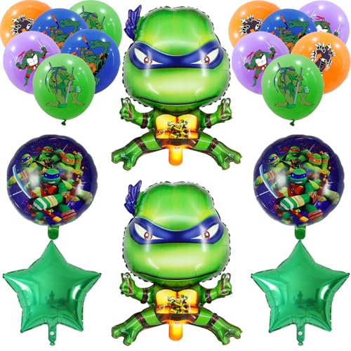 18 Stück Geburtstags Deko, Kindergeburtstag Deko Set, Inklusive 6 Aluminium Folienballons + 12 Latexballons, Party-Dekorationsgeschenke für Jungen und Mädchen 18 Stück Geburtstags Deko, Kindergeburtstag Deko Set, Inklusive 6 Aluminium Folienballons + 12 Latexballons, Party-Dekorationsgeschenke für Jungen und Mädchen von SyxhHzm