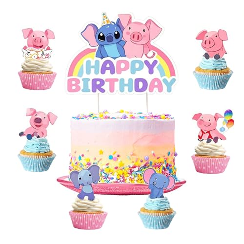 33PCS Kinder Tortendeko,Cake Topper, Geburtstag Kuchen Deko, Kinder Geburtstagsdeko, Geburtstagdekoration für Kinder Geeignet 33PCS Kinder Tortendeko,Cake Topper, Geburtstag Kuchen Deko, Kinder Geburtstagsdeko, Geburtstagdekoration für Kinder Geeignet von SyxhHzm