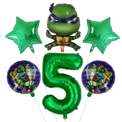 6 Stück Geburtstags Deko,Geburtstagsdeko 5 Jahre, Kindergeburtstag Deko, Folienballon Geburtstagsparty-Deko Set,Party für den Geburtstag von Mädchen und Jungen 6 Stück Geburtstags Deko,Geburtstagsdeko 5 Jahre, Kindergeburtstag Deko, Folienballon Geburtstagsparty-Deko Set,Party für den Geburtstag von Mädchen und Jungen von SyxhHzm