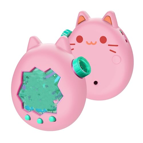 1 Stück weiche Silikonhülle für Tamagotchi Paradise, elektronische Haustier-Spielkonsole, waschbare Schutzhülle, rutschfeste Spielkonsole-Hülle, Zubehör (nur Hülle) (PINK) von Szaerfa