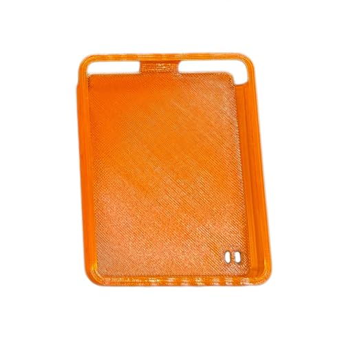 Schutzhülle Cover für GKD Pixel 2,TPU Flexible 3D gedruckte Hülle Schutzhülle für Retro Handheld Spielkonsole Zubehör, Anti-Scratch (Klar Orange) von Szaerfa