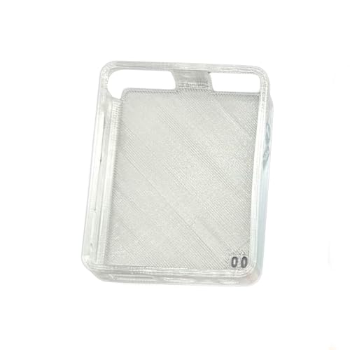 Schutzhülle Cover für GKD Pixel 2,TPU Flexible 3D gedruckte Hülle Schutzhülle für Retro Handheld Spielkonsole Zubehör, Anti-Scratch (Klar Weiß) von Szaerfa