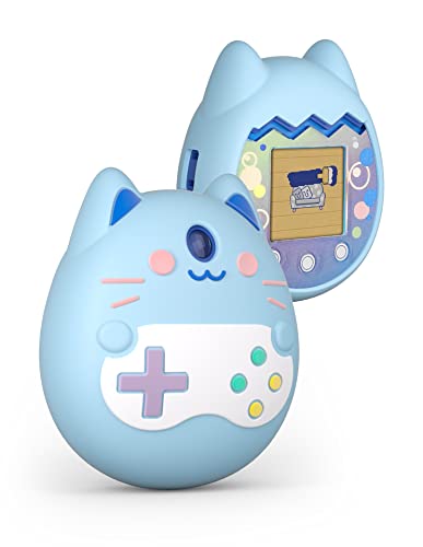 Silikonhülle für Tamagotchi Pix, Schutzhülle für Tamagotchi Pix, Zubehör für interaktives elektronisches Haustier (blau) von Szaerfa