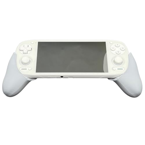 Szaerfa Konsolengriff Schutzhülle für Retroid Pocket 5,3D Gedruckter Spielcontroller Verlängerungsgriff,Pocket 5 Spielkonsolenzubehör,Ergonomisches Design (Grau) von Szaerfa