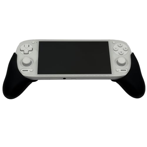 Szaerfa Konsolengriff Schutzhülle für Retroid Pocket 5,3D Gedruckter Spielcontroller Verlängerungsgriff,Pocket 5 Spielkonsolenzubehör,Ergonomisches Design (Schwarz) von Szaerfa